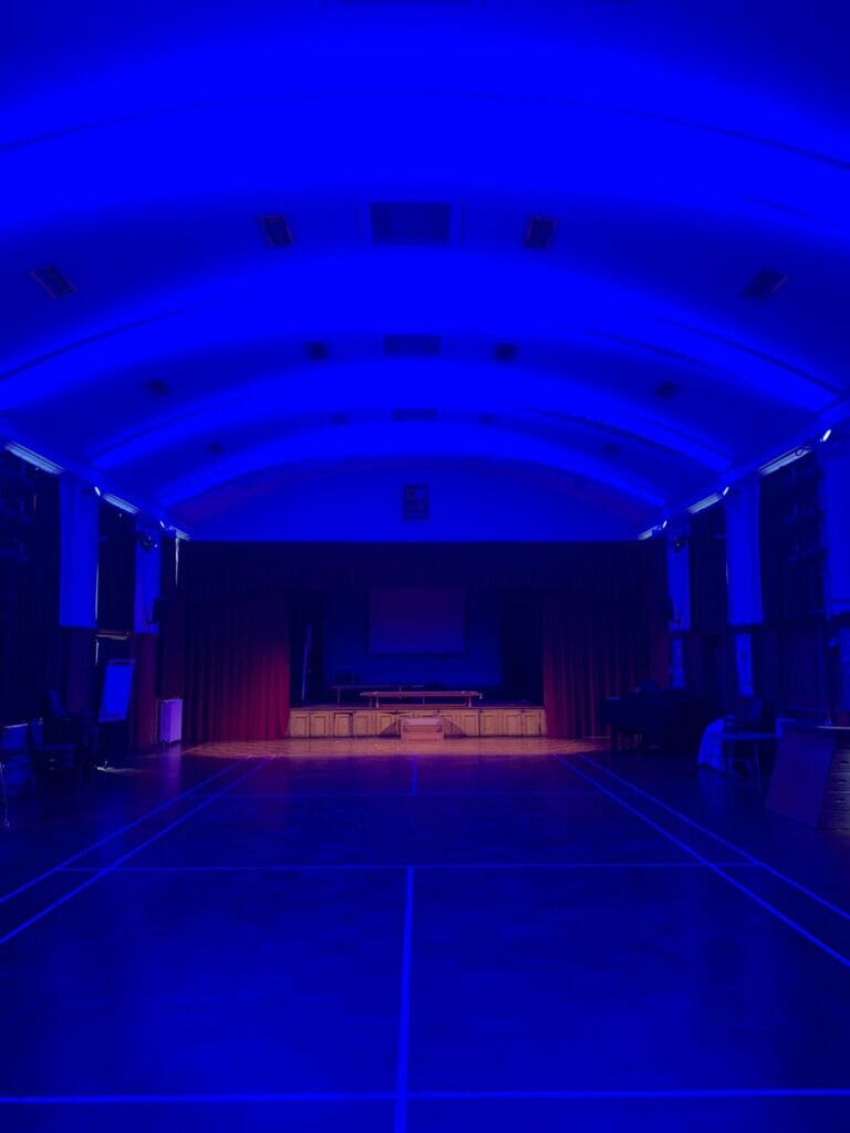 school stage lighting