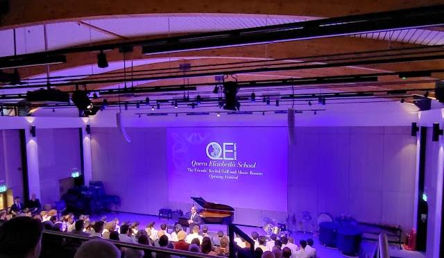 Queen Elizabeth's Scholl, Barnet - stage lighting installation